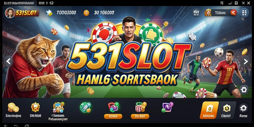 Tampilan antarmuka yang menarik dan intuitif dari 531SLOT.