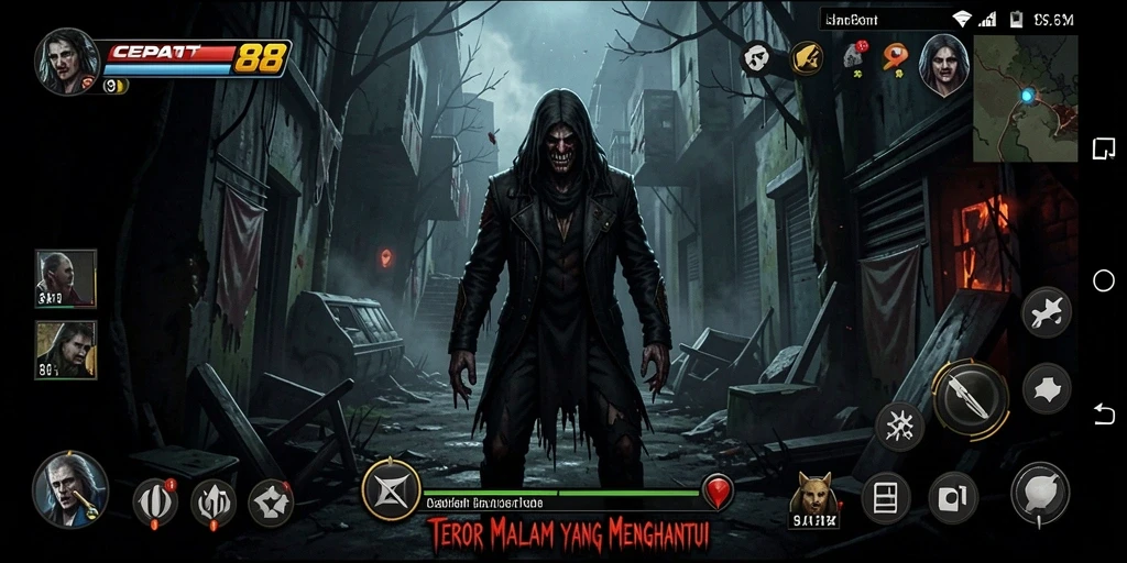 Gameplay menegangkan di <strong>CEPAT88</strong> dengan suasana yang mencekam.