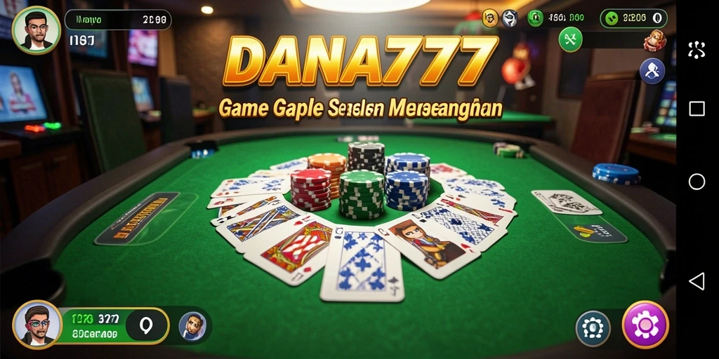 Tampilan menarik dari gameplay DANA777 yang seru.