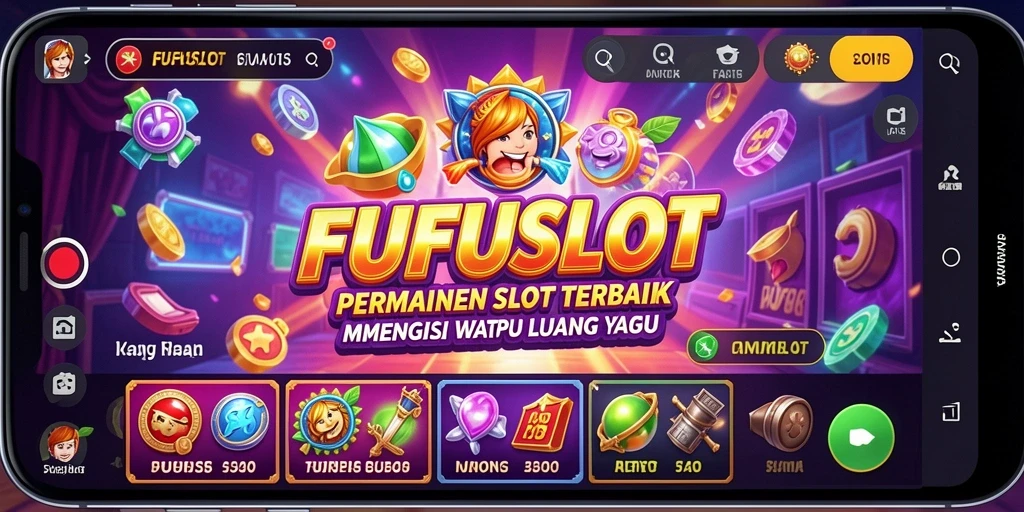 Tampilan gameplay FUFUSLOT yang menarik dan dinamis.