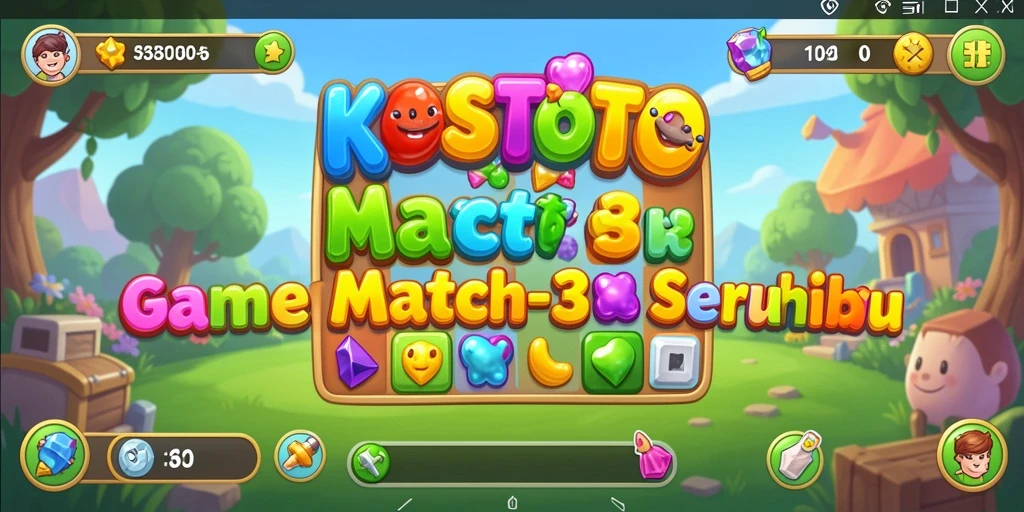 Gameplay seru dan penuh warna dari KOSTOTO yang membuat ketagihan.