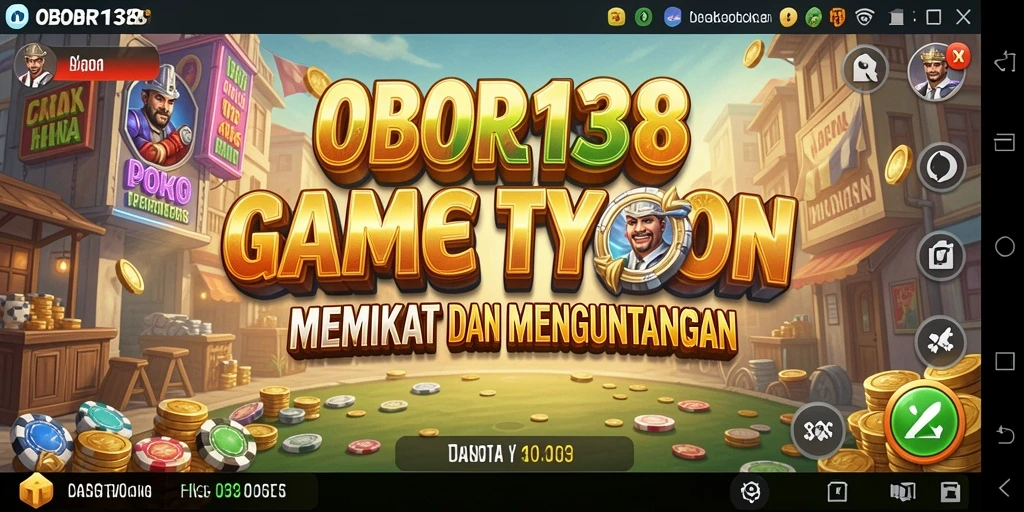 Tampilan gameplay OBOR138 yang menarik dan mendebarkan dalam simulasi Tycoon.