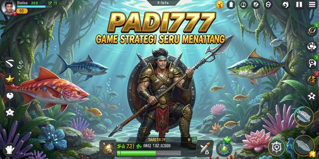 Screenshot gameplay PADI777 menampilkan aksi strategi yang mendebarkan.