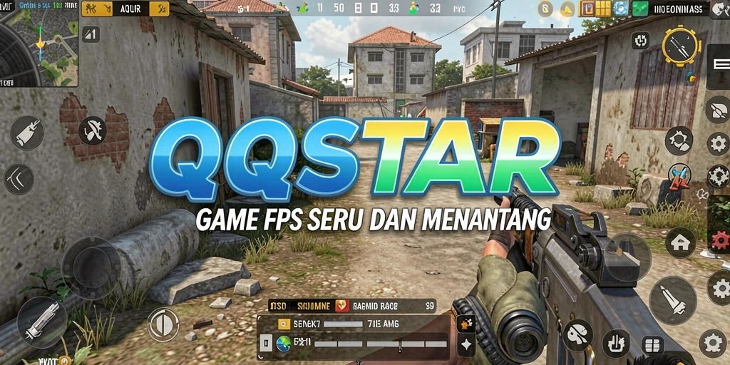 Gameplay QQSTAR yang mendebarkan dengan grafis tajam.