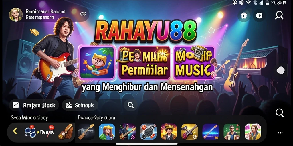 Menampilkan gameplay seru dan interaktif dari RAHAYU88