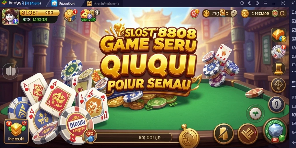 Tampilan gameplay QiuQiu yang menarik di SLOST8808.